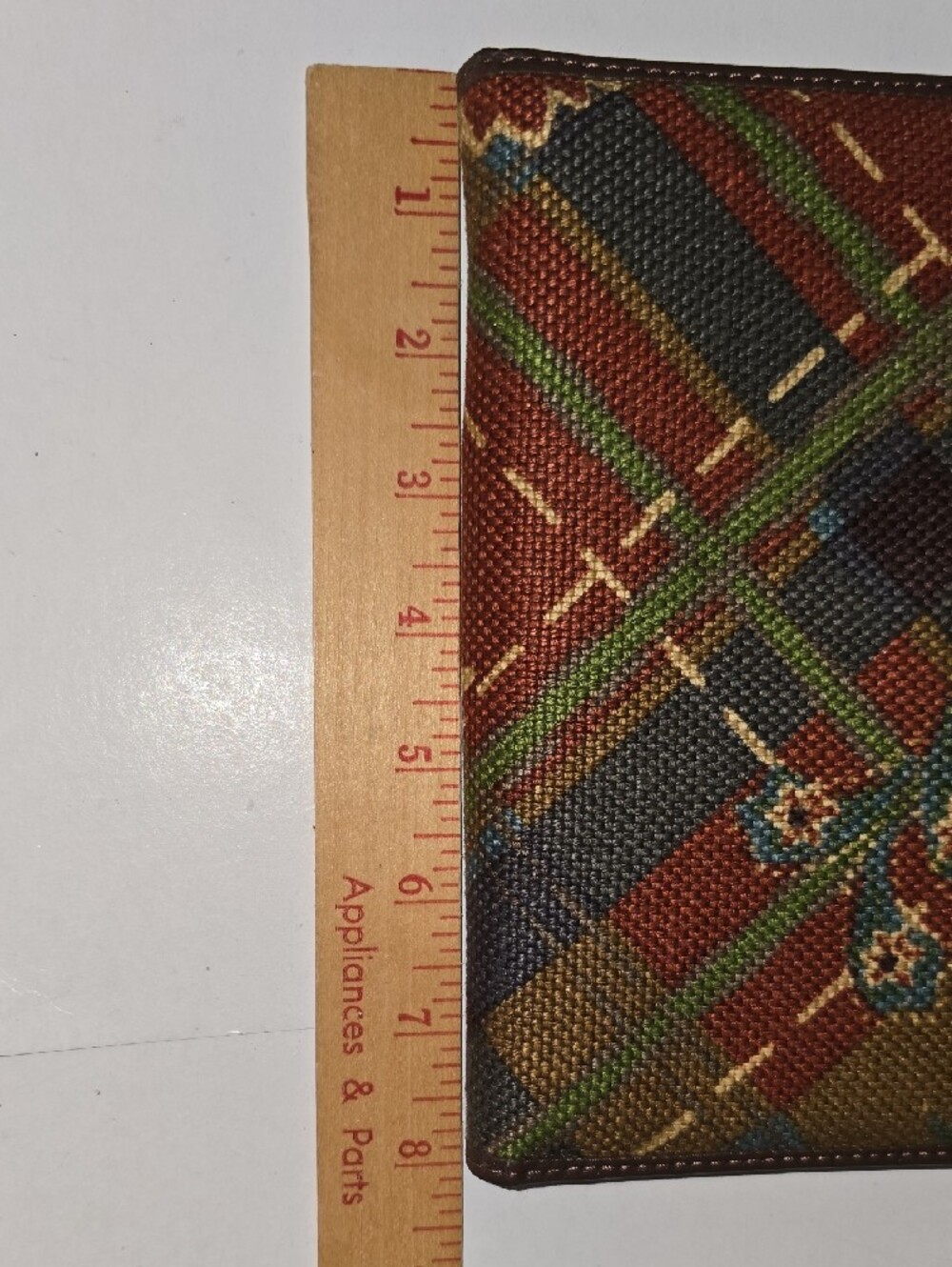 Spartina 449 Multicolor Gracie Woven Plaid Continental Wallet - Picture 11 of 13